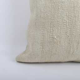 20'' Turkish Kilim Pillow Cover Embroidered Wool Cushion Case - thumbnail 2