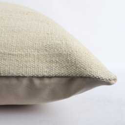 20'' Turkish Kilim Pillow Cover Embroidered Wool Cushion Case - thumbnail 4