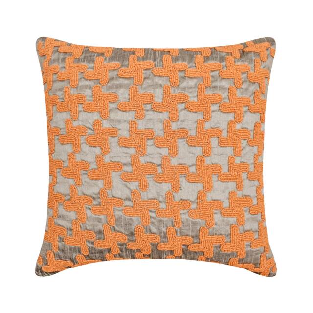 "Decorative Trellis, Lattice, Tribal Cushions 16""x16" - image 1