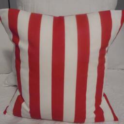Valetines Day.pillow Cover.cabana Stripe Red.white.stripe.holiday Decor.beach Decor.poolside Decor.slip Covers.deck Decor.patio - thumbnail 4