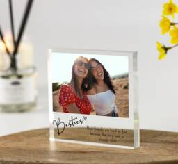 Besties Gift, Photo Bestie Print, Best Friend Photo, Frame, Birthday Friends Friendship Xmas