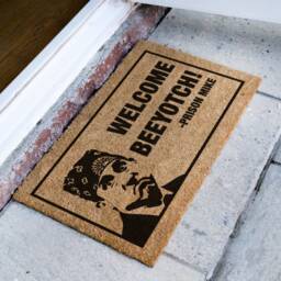 Welcome Beeyotch - Michael Scott Doormat Prison Mike Funny The Office Quote Gift - thumbnail 2