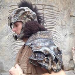 Custom Order - 2 Pieces Pauldron Shoulder Armor - thumbnail 2