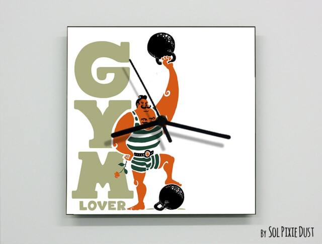 Gym Lover Wall Clock - image 1