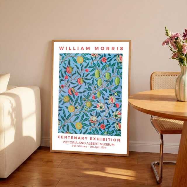 William Morris Four Fruits Print Art Nouveau Home Decor - image 1