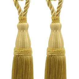 "D??copro Curtain Tassel Tieback, Length 8 1/2"" - 21.5cm, Spread 30" - thumbnail 2