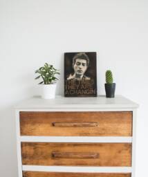 Music Wall Art. Bob Dylan Reclaimed Wood. Spray Painted Lyric. Ready To Hang. Fathers Day Gift - thumbnail 1