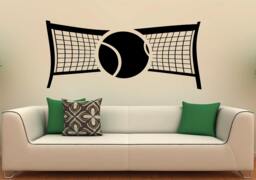 Tennis Game Wall Decal Vinyl Stickers Racquet Sport Home Interior Design Art Murals Bedroom Decor - 12T01S - thumbnail 1