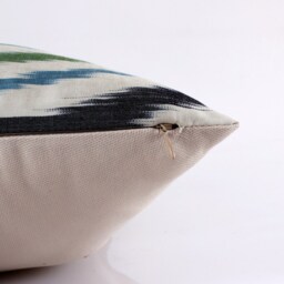 Ikat Pillow, Hand Woven Pillow Cover, Throw Pillows, Designer Decorative Accent Pillows - thumbnail 3