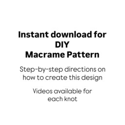 Macrame Wall Hanging Pattern - Lean 16 Diy Beginner - Instant Download PDF By Elsie Goodwin - thumbnail 2