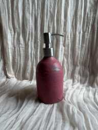 Dark Pink Liquid Soap Dispenser