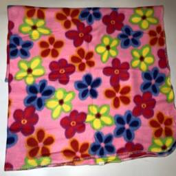 Zoofleece Pink Flowers Beautiful Flower Girls Blanket Quilt Throw Comfortable Gift Birthday 42x60 - thumbnail 2