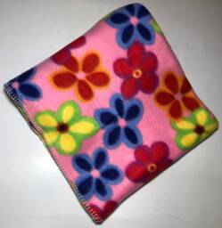 Zoofleece Pink Flowers Beautiful Flower Girls Blanket Quilt Throw Comfortable Gift Birthday 42x60 - thumbnail 1