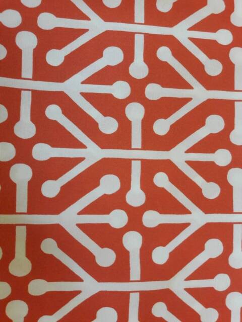 Aruba Orange Geometric Pillow Cover Indoor Outdoor - image 1
