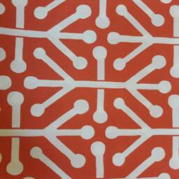 Aruba Orange Geometric Pillow Cover Indoor Outdoor - thumbnail 3