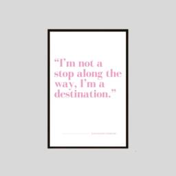 Gossip Girl Poster Print Blair Waldorf Gossip Girl Famous Quote Xoxo Fan Unique Gift For Her Tv Series Perfect - thumbnail 3