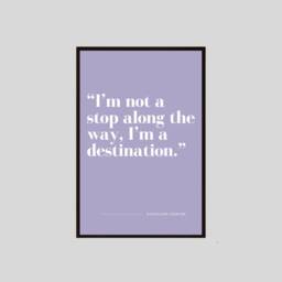 Gossip Girl Poster Print Blair Waldorf Gossip Girl Famous Quote Xoxo Fan Unique Gift For Her Tv Series Perfect - thumbnail 2