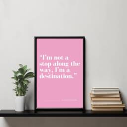 Gossip Girl Poster Print Blair Waldorf Gossip Girl Famous Quote Xoxo Fan Unique Gift For Her Tv Series Perfect - thumbnail 1