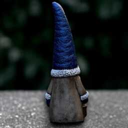 Concrete Nordic Gnome Statue Cement Elf Sculpture Stone Pixie Decoration Handmade Art Garden Ornament Scandinavian Figurine Lover Gift - thumbnail 4