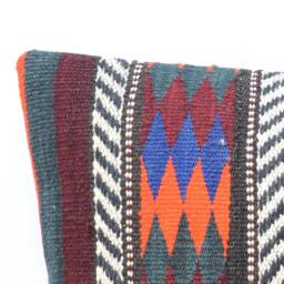 Kilim Lumbar Pillow Boho Cover Bohemian Aztec 35x50 - thumbnail 2