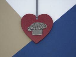 Chef Hat Christmas Tree Decoration - Ornament Cooking Baking Hanging Foodie Gift