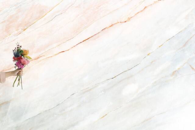 Blush Marble Texture Wall Mural, Rose Close-Up Wallpaper, Art Pink Marbling Nursery & Room D??cor, Art - image 1