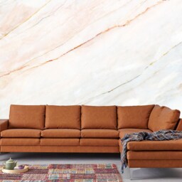 Blush Marble Texture Wall Mural, Rose Close-Up Wallpaper, Art Pink Marbling Nursery & Room D??cor, Art - thumbnail 3