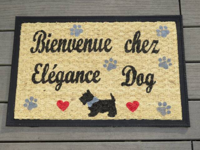 Personalized Doormat, Groomer Dog Business Personalized Work Mat, Store - image 1