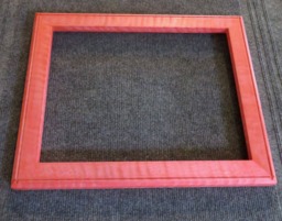 Curly Maple Picture Frame Breast Cancer Awareness Pink - 11x14 - thumbnail 1