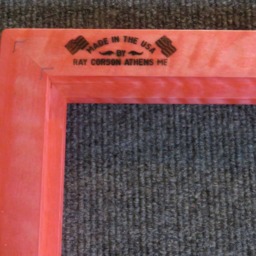 Curly Maple Picture Frame Breast Cancer Awareness Pink - 11x14 - thumbnail 4