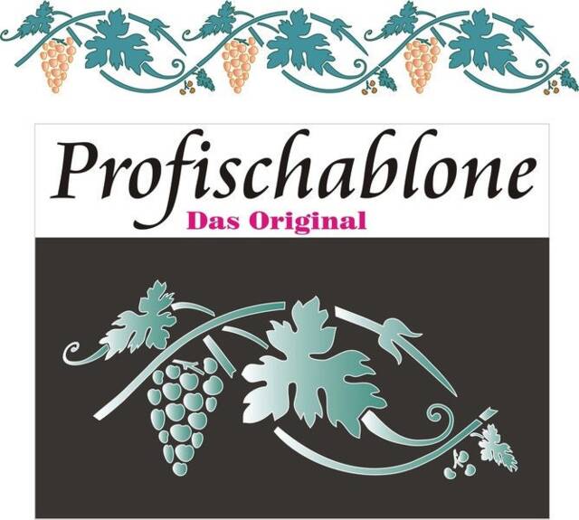 Stencil, Painting Stencil, Decorative Wall Frieze, Border, Borders, Stencils, Decor, Stencil - Vine 1