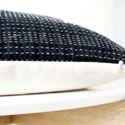 Black Striped Pillow Cover - thumbnail 4