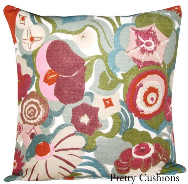 Gp & J Baker Zinnia Mauve Damson Cushion Cover