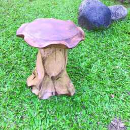 Lombok Mushroom Lamp Table 40 X 45cm - thumbnail 2