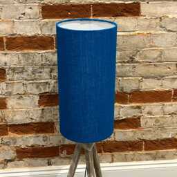 Hessian Extra Tall Handmade Lampshade, Suitable For Table Lamp, Floor Lamp - thumbnail 2