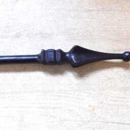 Curtain Rail Set-Upwrought Iron - Forged Steel Hand Made in UK + Free Fitting Kit - thumbnail 2