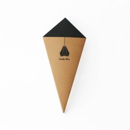 Brownfolds Light Blue Paper Origami Lamp Shade Vanilla Bliss Single Pack - thumbnail 4