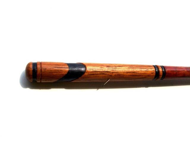 Lavender Wand, Fully Hand-Carved Cherry Wood, No Resin - image 1