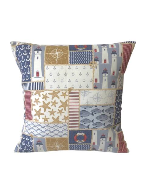 "1 X Fryetts Coast Vintage Style Cushion Cover 16"" 18" - image 1