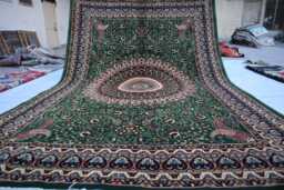 7x10 Ft Collector Piece Mazari New Rug, Afghan Brand Handmade High Pile Soft Wool Traditional Dining Table Livingroom Rug