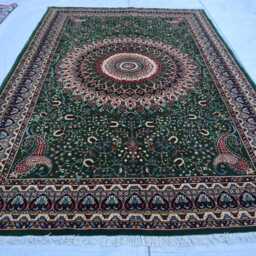 7x10 Ft Collector Piece Mazari New Rug, Afghan Brand Handmade High Pile Soft Wool Traditional Dining Table Livingroom Rug - thumbnail 2