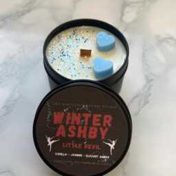 Winter Ashby Candle - Kill Switch Fanart Penelope Douglas Merch Devils Night Dark Romance Gift - thumbnail 3