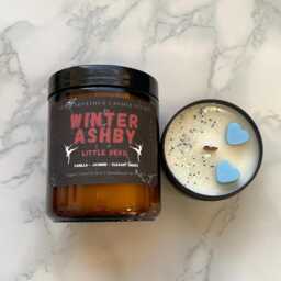 Winter Ashby Candle - Kill Switch Fanart Penelope Douglas Merch Devils Night Dark Romance Gift - thumbnail 2