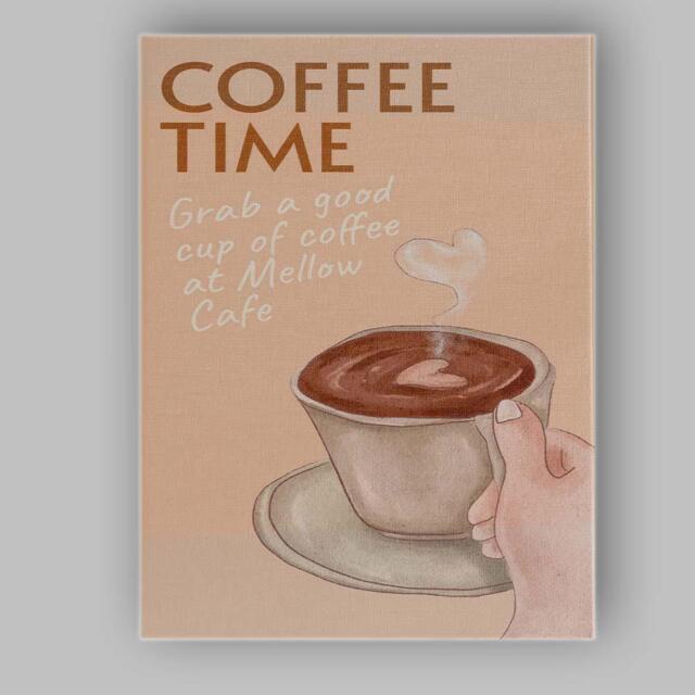 Cosy Coffee Cup Watercolour Kitchen Quote Canvas Wall Art Print Decor Picture Ready To Hang - image 1