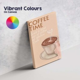 Cosy Coffee Cup Watercolour Kitchen Quote Canvas Wall Art Print Decor Picture Ready To Hang - thumbnail 4