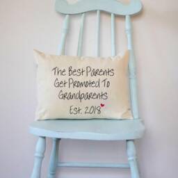 Grandparent Gift, Pregnancy Reveal, Mother's Day, Hard To Buy For, Personalized Pillow, Great Grandparents, Announcement - thumbnail 3