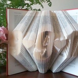Graduation Date Custom Folded Book Art Gift Celebrate Graduates Customized For Grads Commencement Idea - thumbnail 2