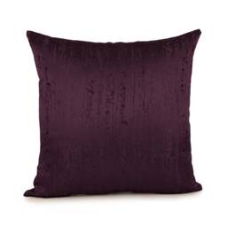 Purple - Plum Pillow, Decorative Throw Pillow Cover, Cushion Accent Satin Blend, Geometric Pattern, Toss Pillow, Pillowcase