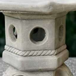 Large Pagoda Sculpture Outdoor Lantern Statue Cement Ornament Front Door Decoration Japanese Figure Zen Garden Decor Yard Art - thumbnail 2