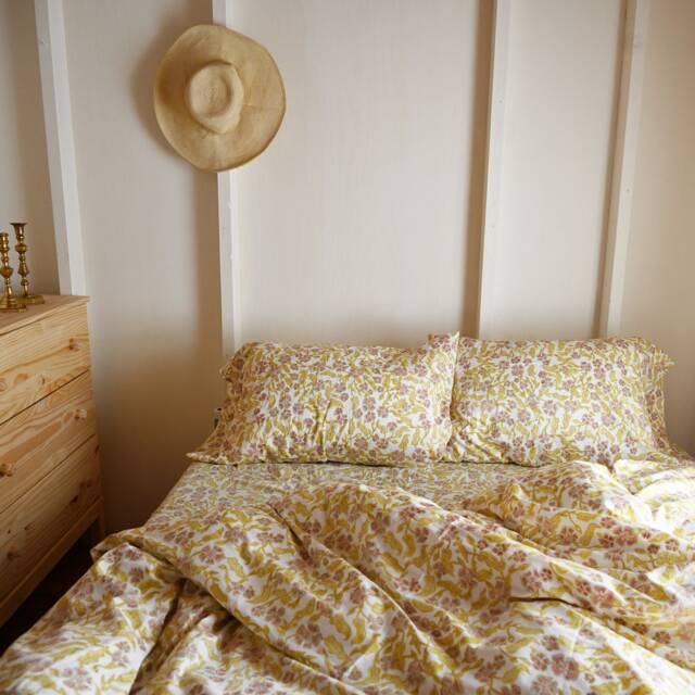Tanglewood Hand Block Printed Sheets - image 1